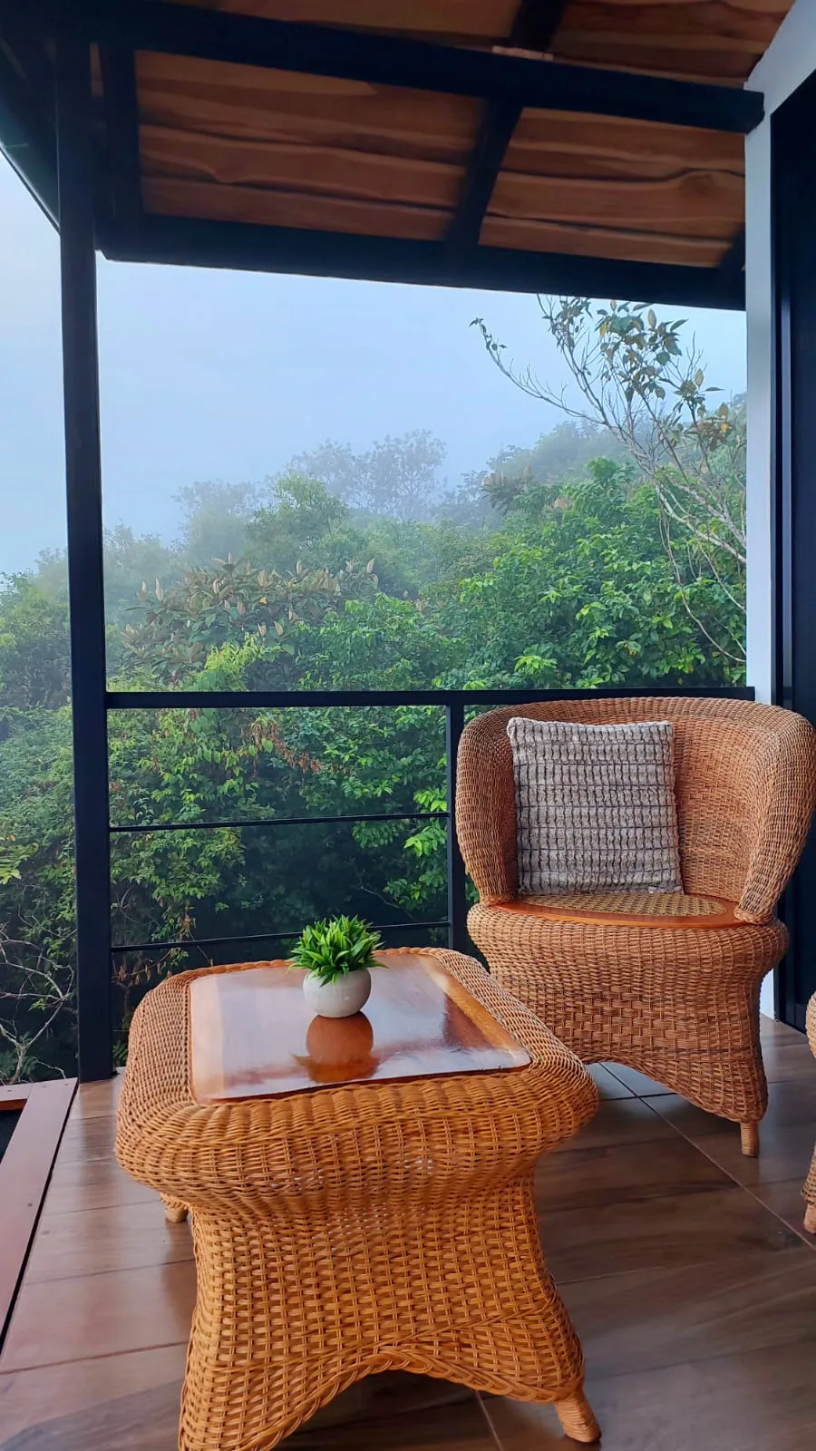 Balcón hacia el paisaje