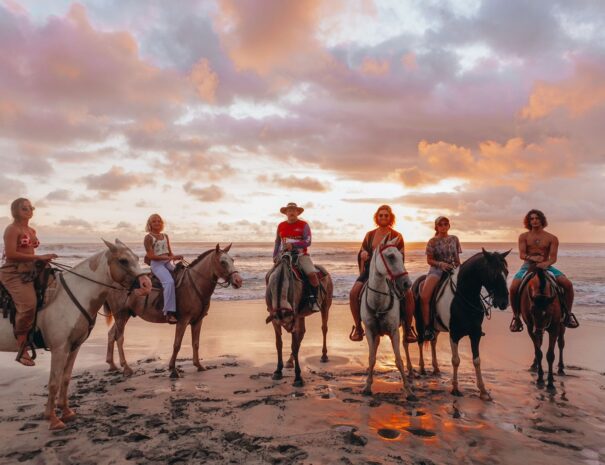 Tour de caballo en Nosara